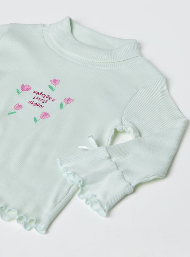 Girls Printed Tops - Pack of 2
