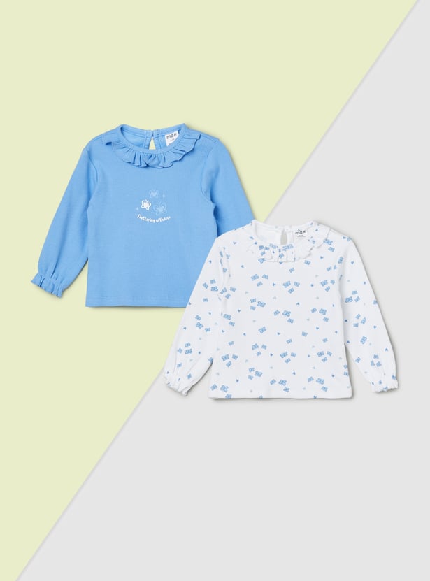 Girls Assorted Tops - Pack of 2