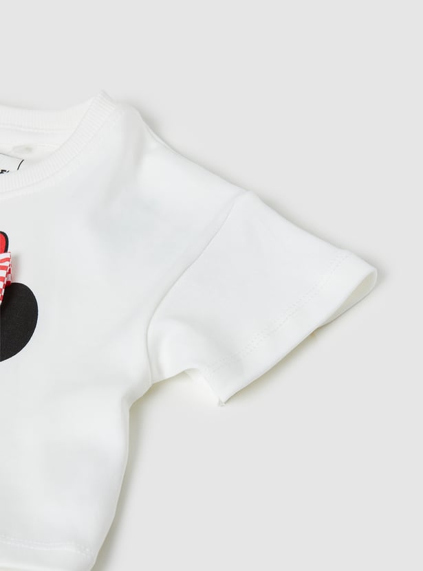Girls Minnie Mouse Skirt Set