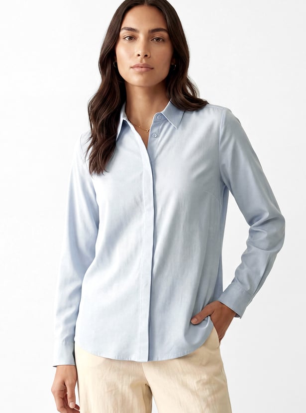 Women Solid Shirt