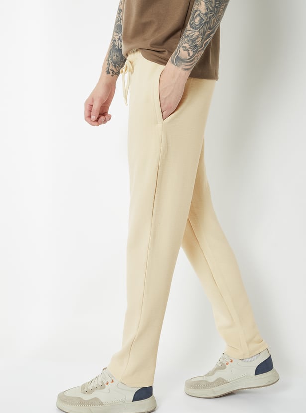 Men Solid Track Pants