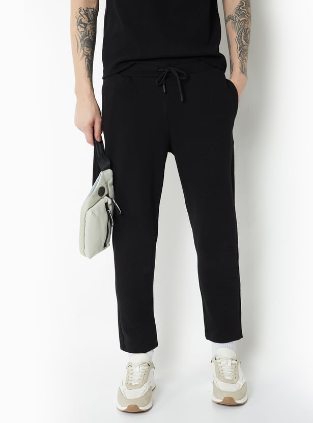 Men Solid Track Pants