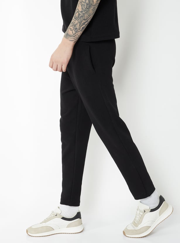 Men Solid Track Pants