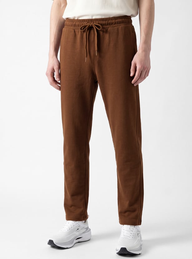 Men Solid Track Pants