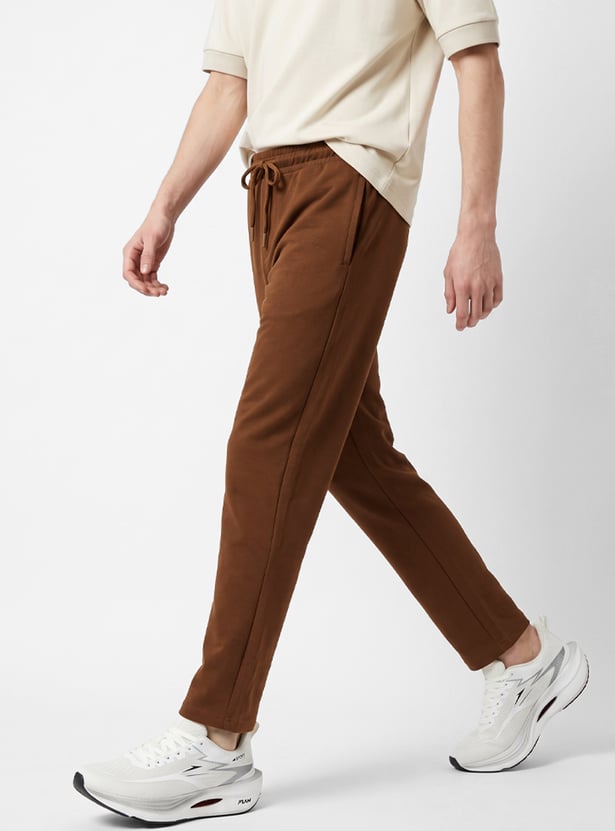 Men Solid Track Pants