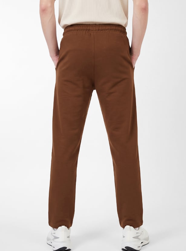 Men Solid Track Pants