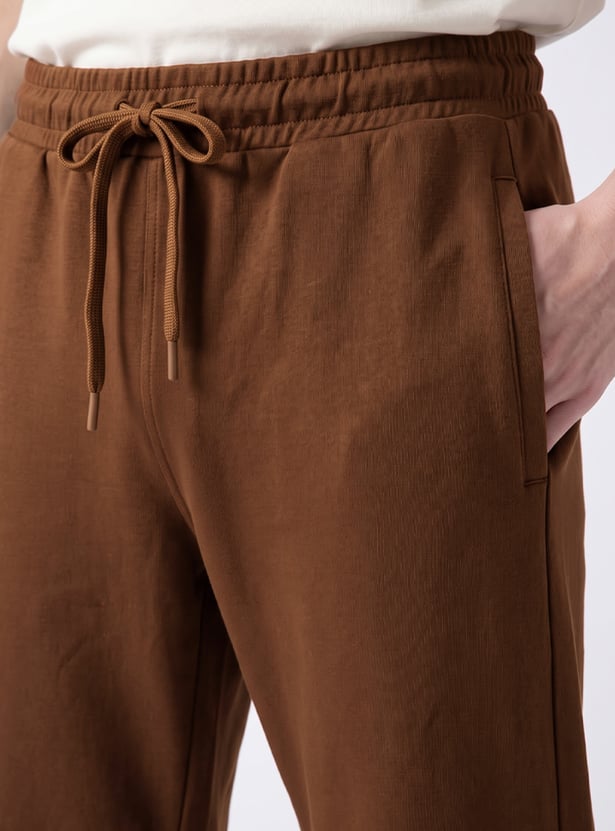 Men Solid Track Pants