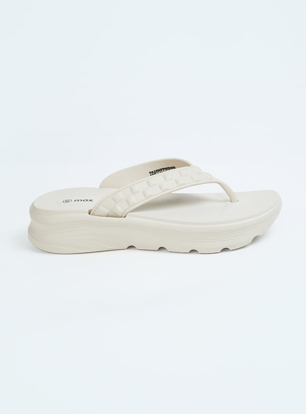 Women Textured Flip-Flops