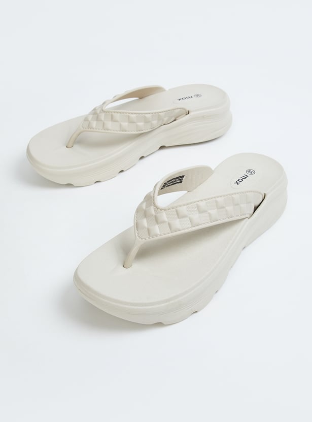 Women Textured Flip-Flops