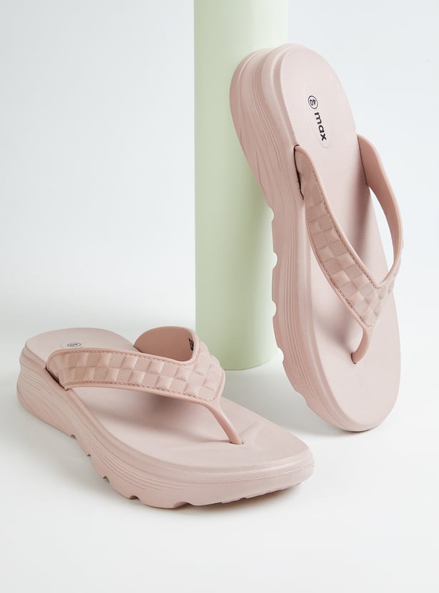 Women Textured Flip-Flops