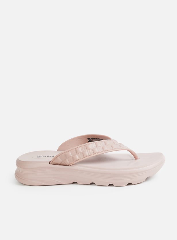 Women Textured Flip-Flops