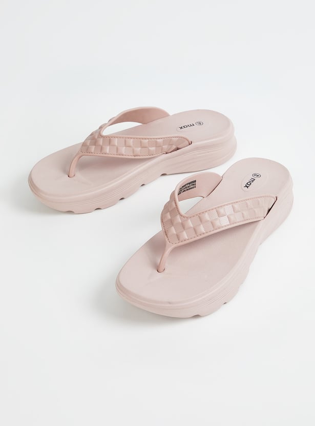 Women Textured Flip-Flops