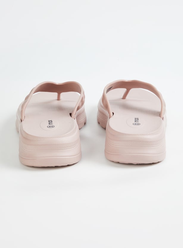 Women Textured Flip-Flops