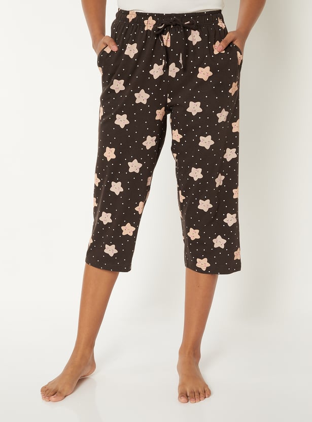 Women Printed Capris