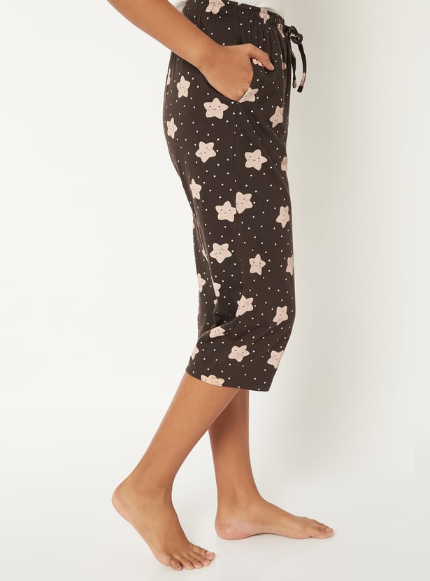 Women Printed Capris
