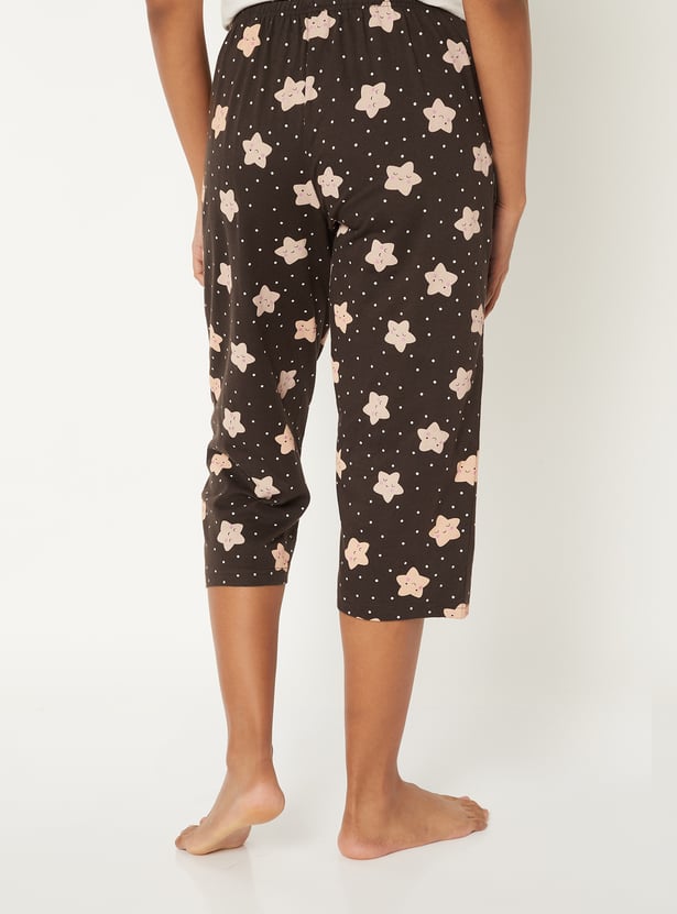 Women Printed Capris