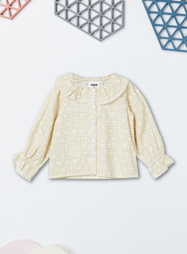 Girls Embroidered Top