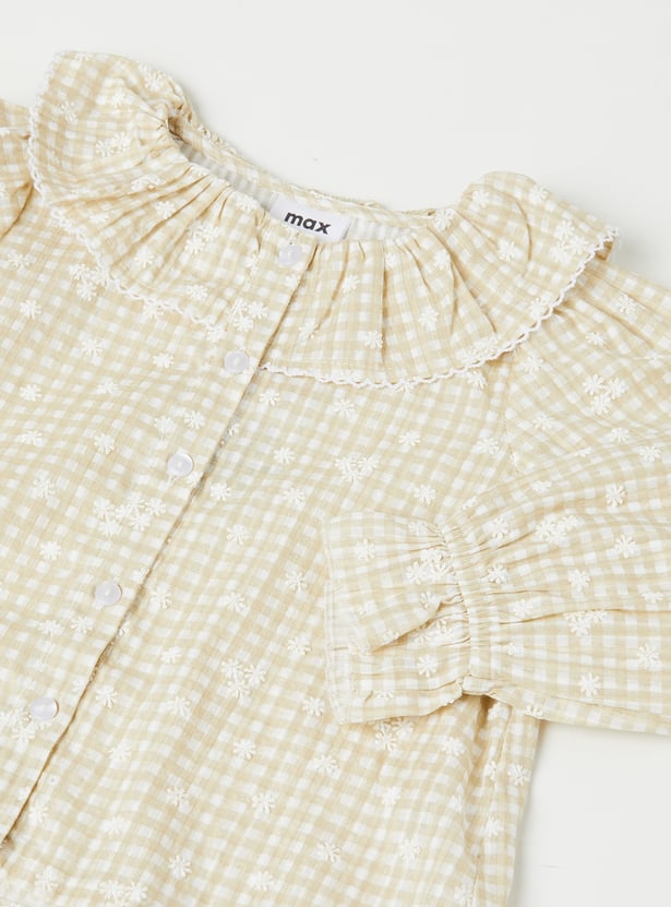 Girls Embroidered Top