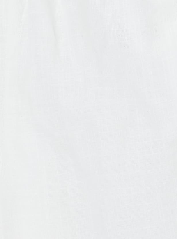 Girls Embroidered Trousers Set