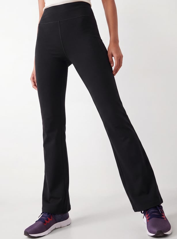 Women Flared Athleisure Tights