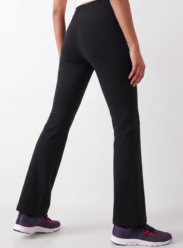 Women Flared Athleisure Tights