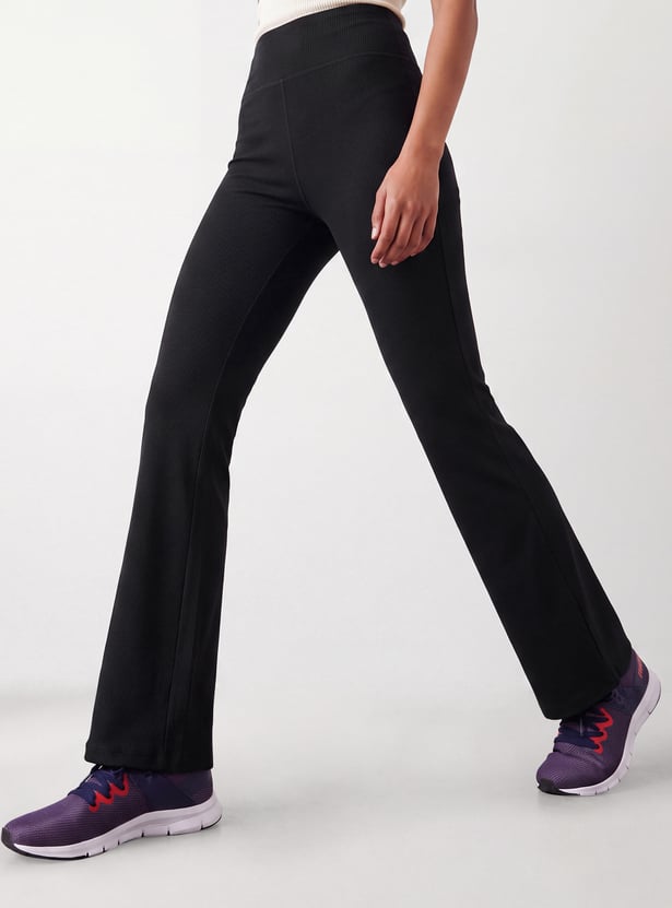 Women Flared Athleisure Tights