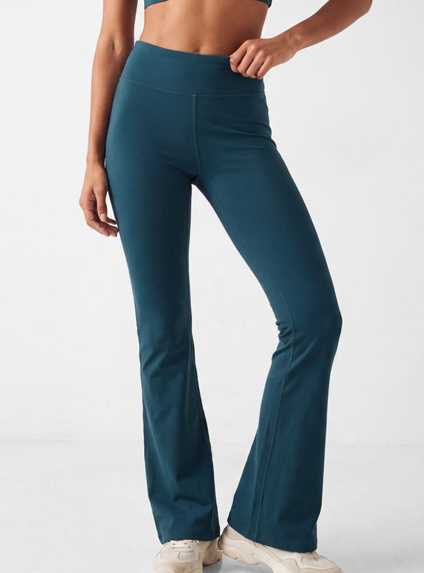 Women Flared Performance Tights