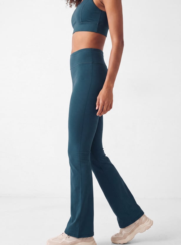 Women Flared Performance Tights