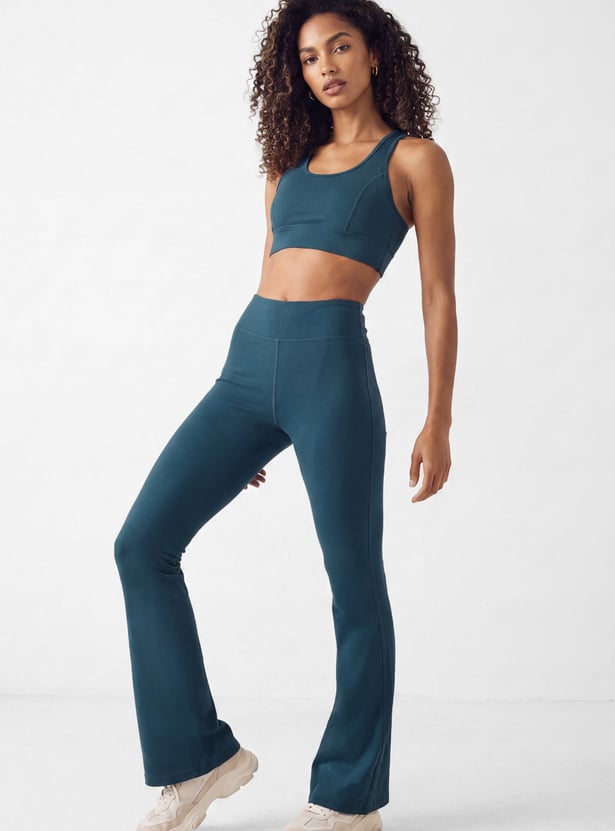 Women Flared Performance Tights
