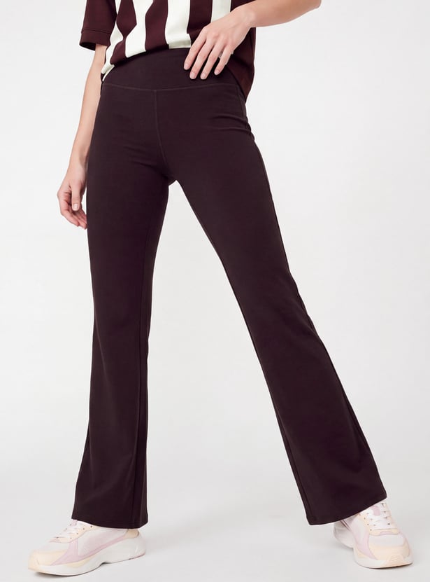 Women Flared Athleisure Tights