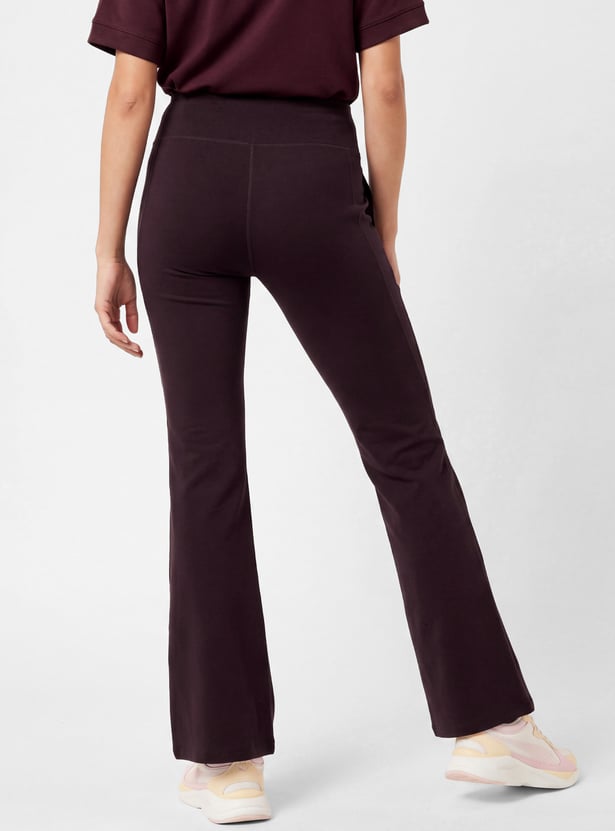 Women Flared Athleisure Tights