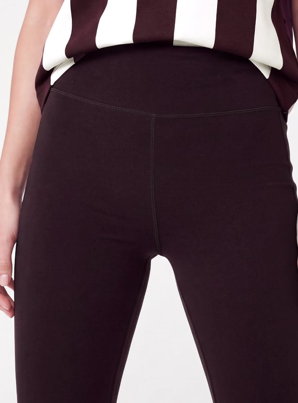 Women Flared Athleisure Tights