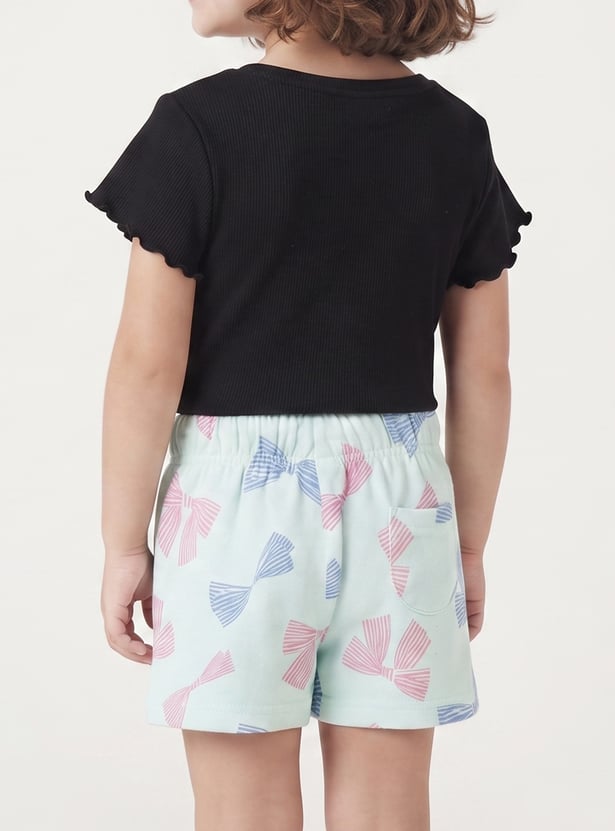 Girls Printed Shorts