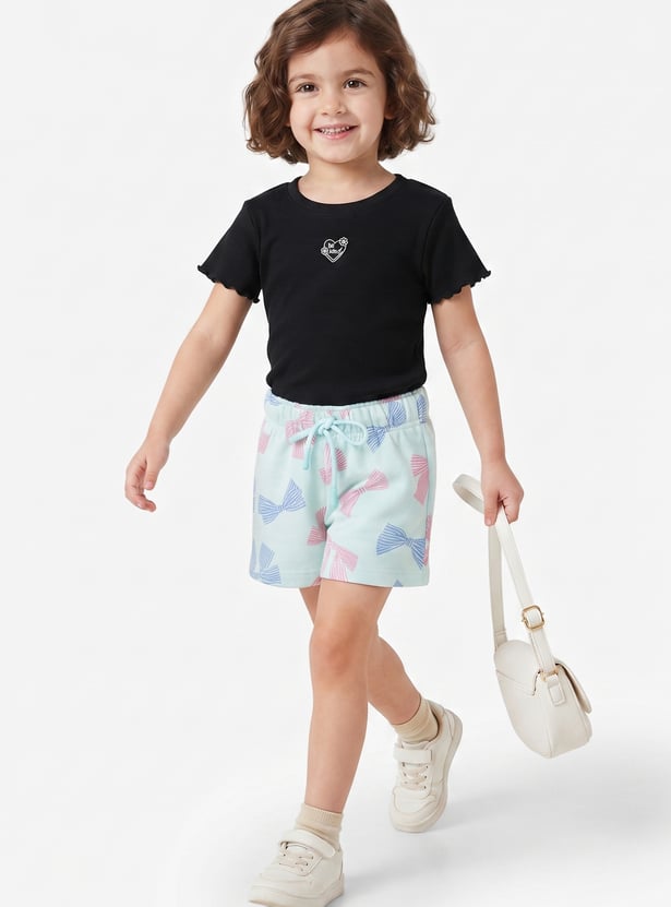 Girls Printed Shorts