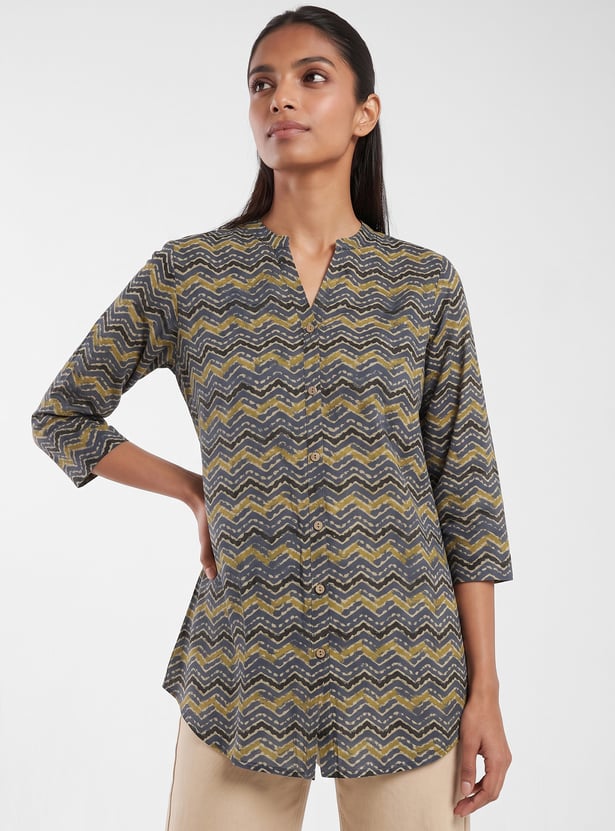 Women Printed Straight Kurti