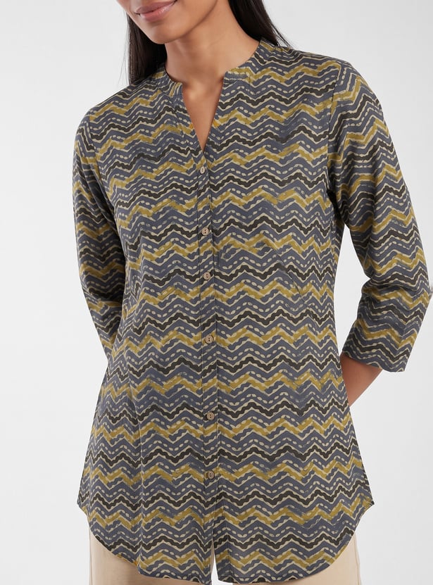 Women Printed Straight Kurti