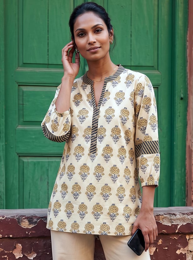 Women Printed Straight Kurti