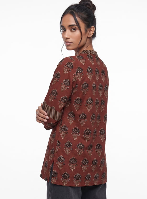 Women Printed Straight Kurti