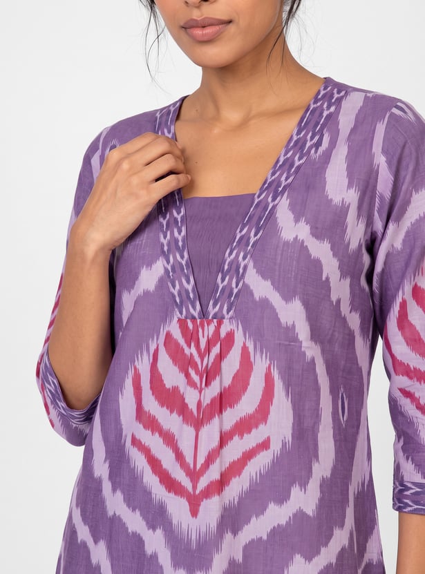 Women Printed Straight Kurta