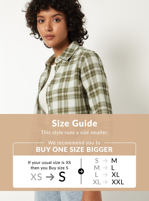 Women Checked Shirt