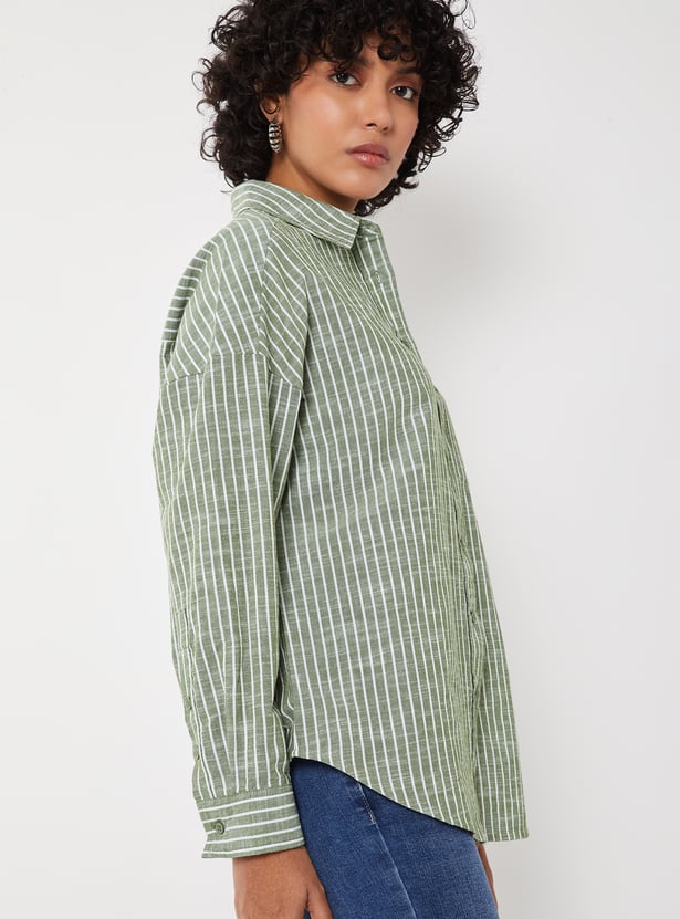 Women Striped Shirt