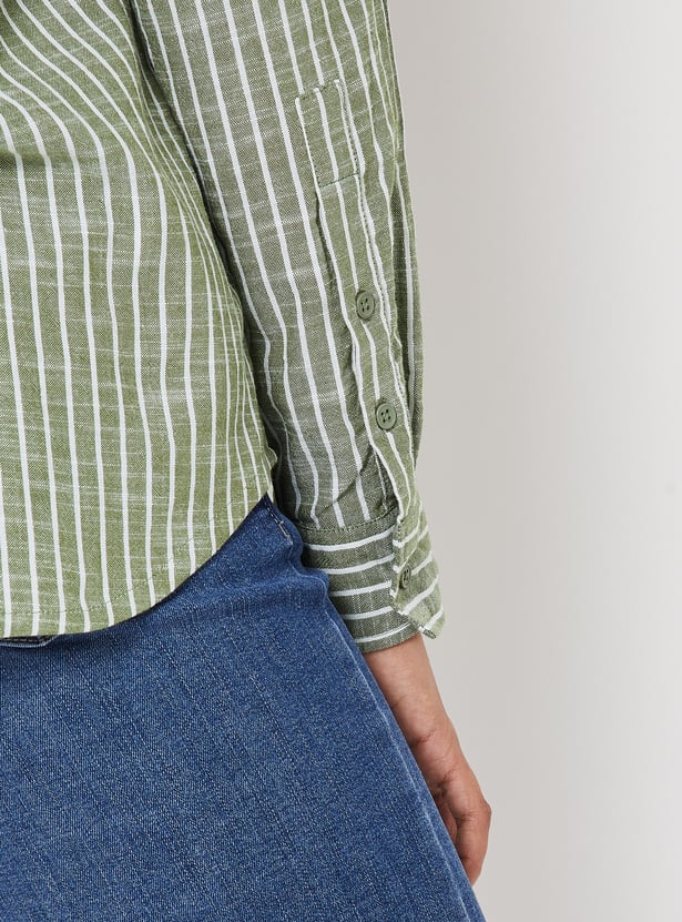 Women Striped Shirt