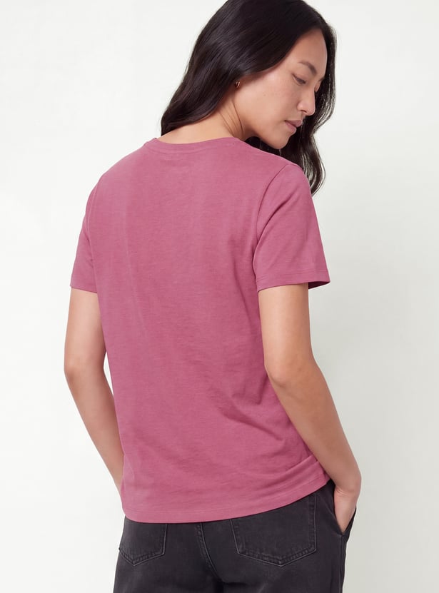 Women Floral Print T-shirt
