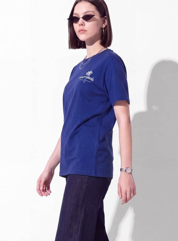 URB_N Women Relaxed Printed T-shirt