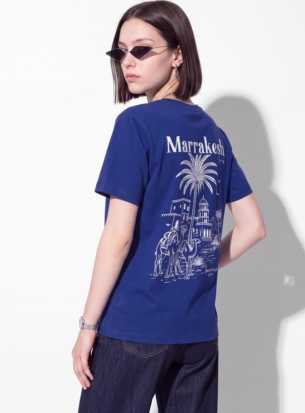 URB_N Women Relaxed Printed T-shirt