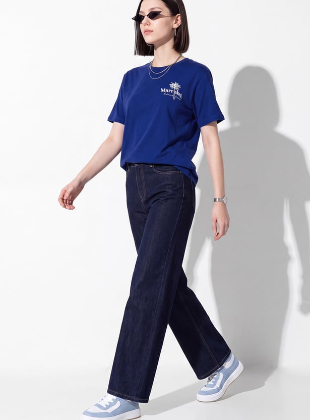 URB_N Women Relaxed Printed T-shirt