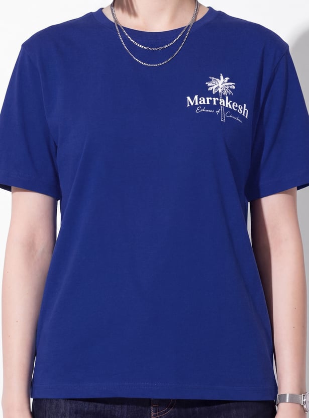 URB_N Women Relaxed Printed T-shirt