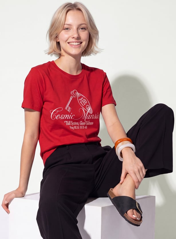URB_N Women Printed T-shirt