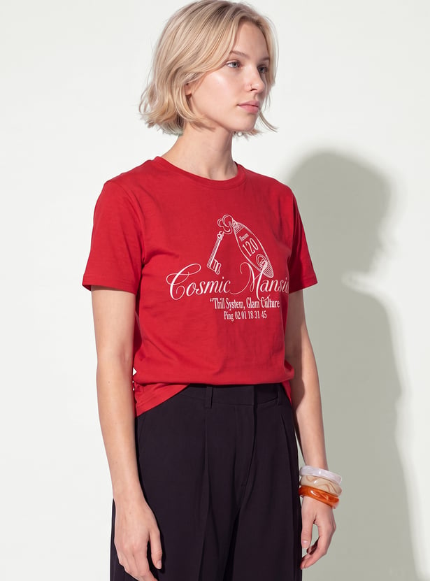 URB_N Women Printed T-shirt