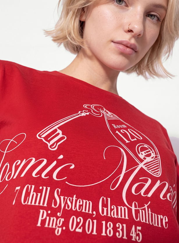URB_N Women Printed T-shirt